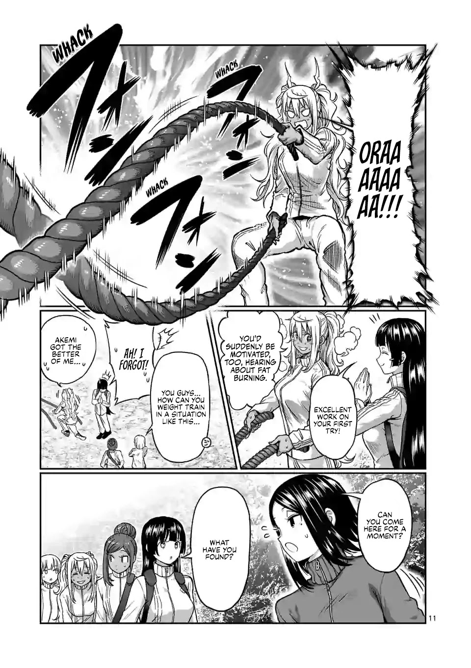 Danberu nan kiro moteru? chapter 121 page 12