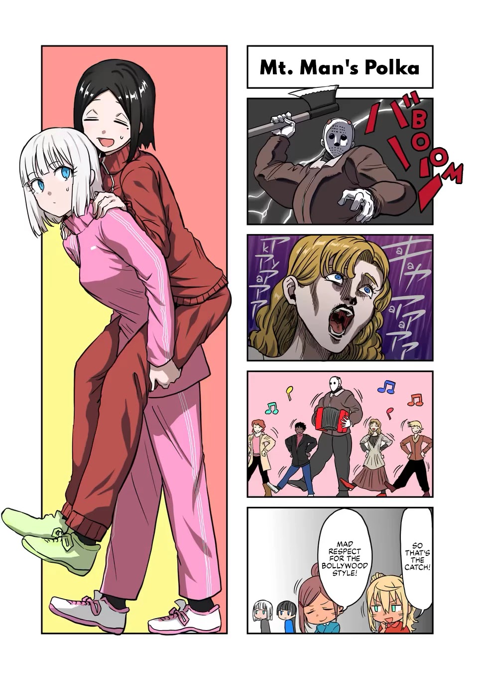 Danberu nan kiro moteru? chapter 121 page 17