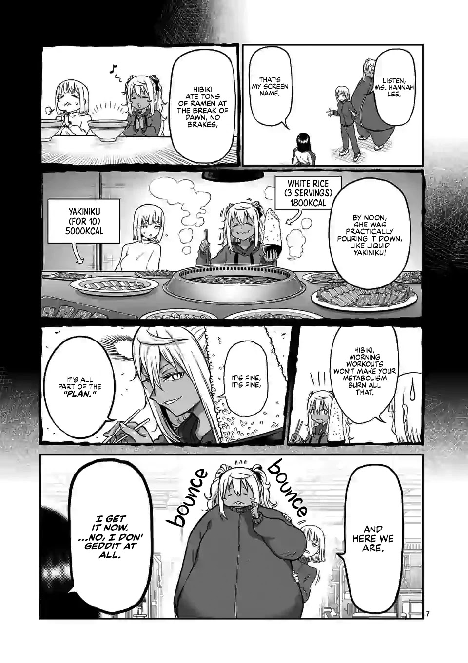 Danberu nan kiro moteru? chapter 123 page 8