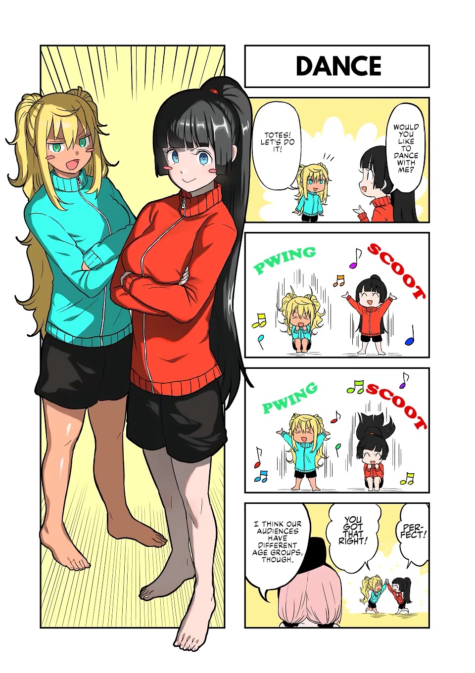 Danberu nan kiro moteru? chapter 128 page 17