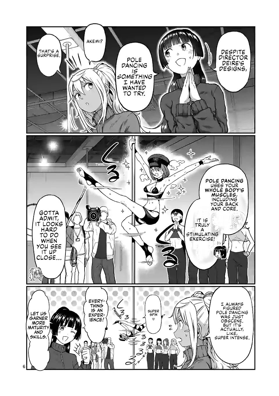 Danberu nan kiro moteru? chapter 128 page 7