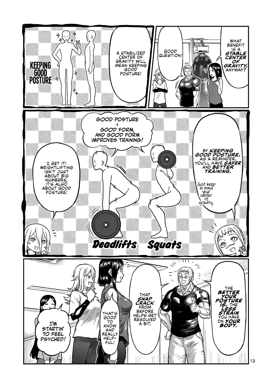 Danberu nan kiro moteru? chapter 129 page 14