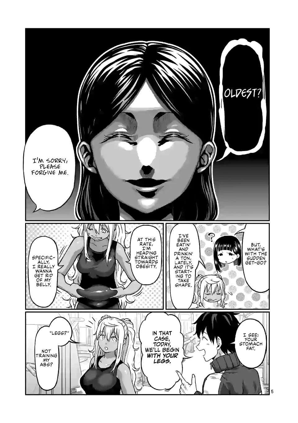 Danberu nan kiro moteru? chapter 131 page 6