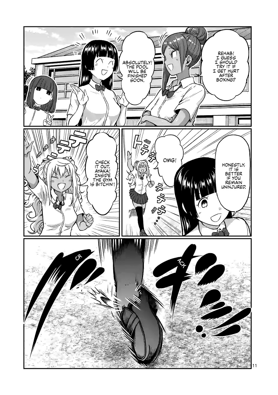 Danberu nan kiro moteru? chapter 134 page 12