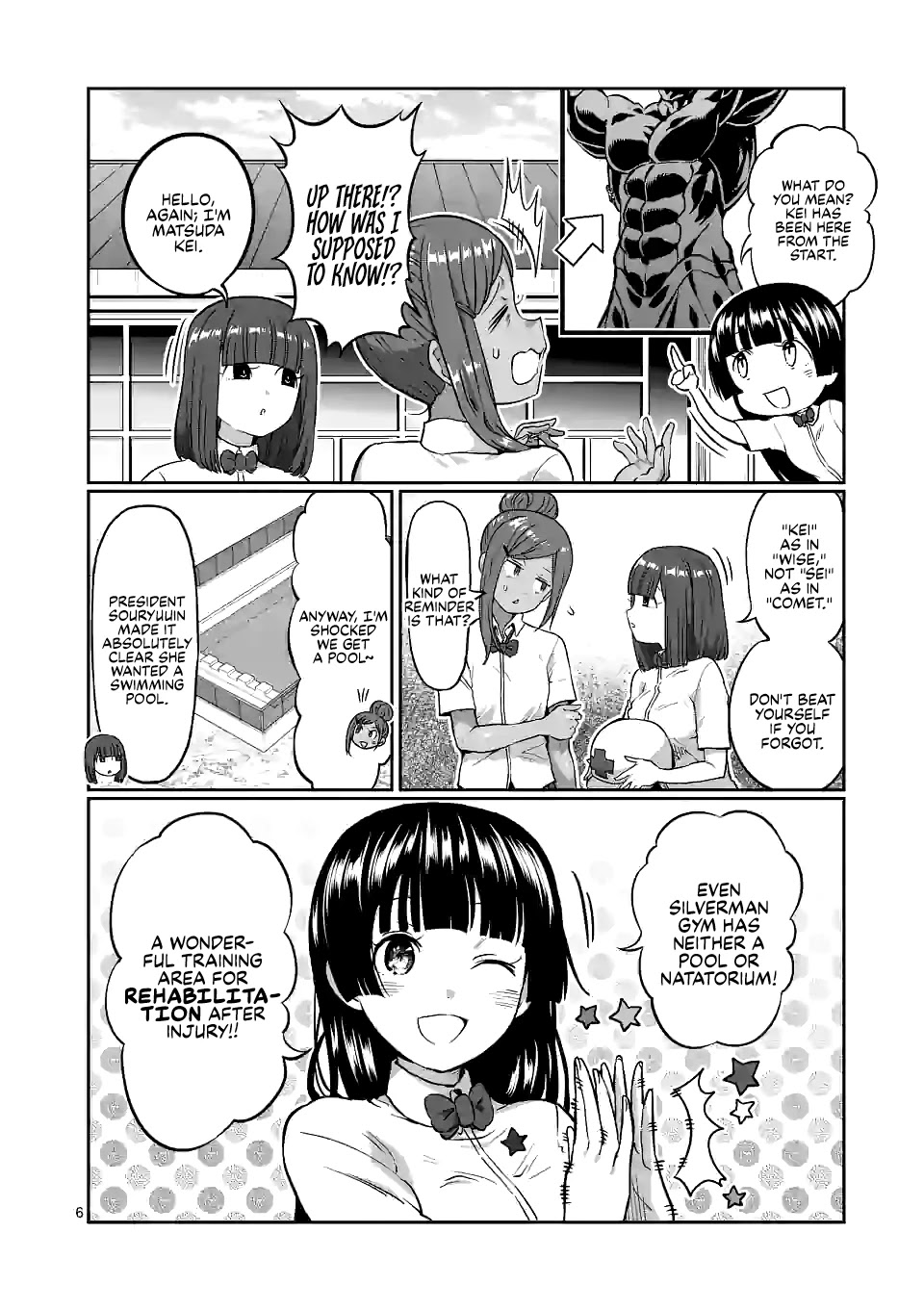 Danberu nan kiro moteru? chapter 134 page 7