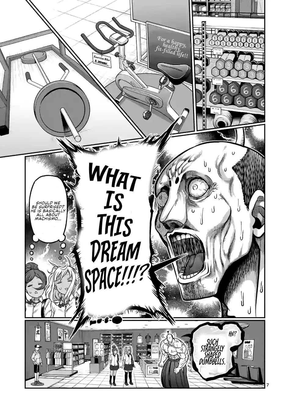 Danberu nan kiro moteru? chapter 136 page 8