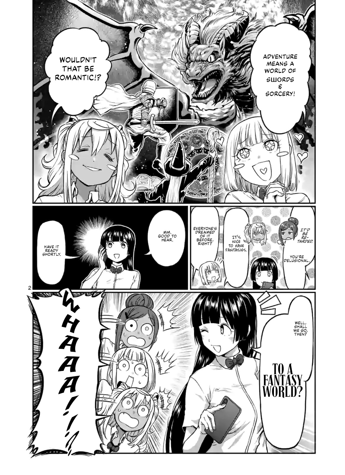 Danberu nan kiro moteru? chapter 139 page 3