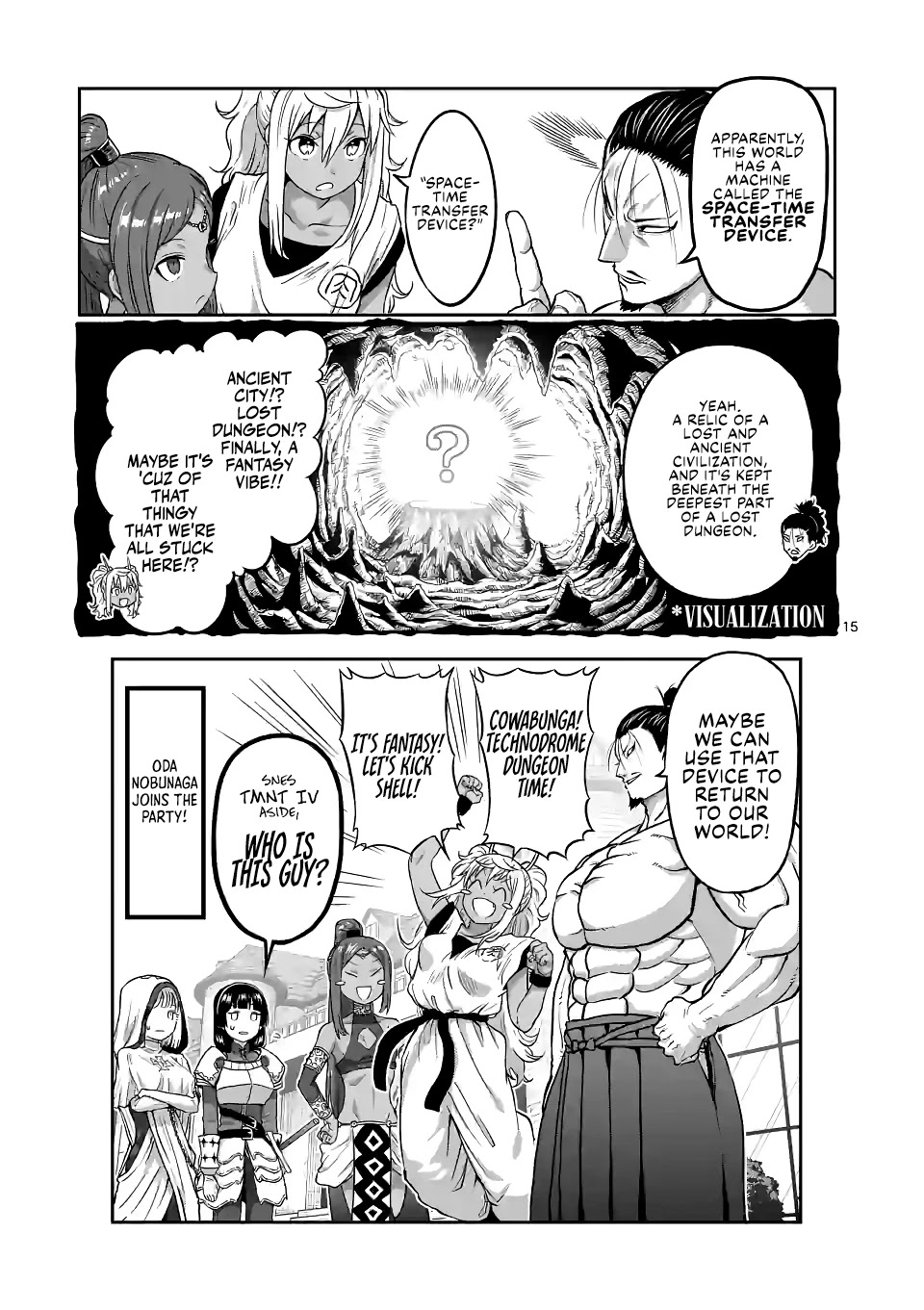 Danberu nan kiro moteru? chapter 141 page 16
