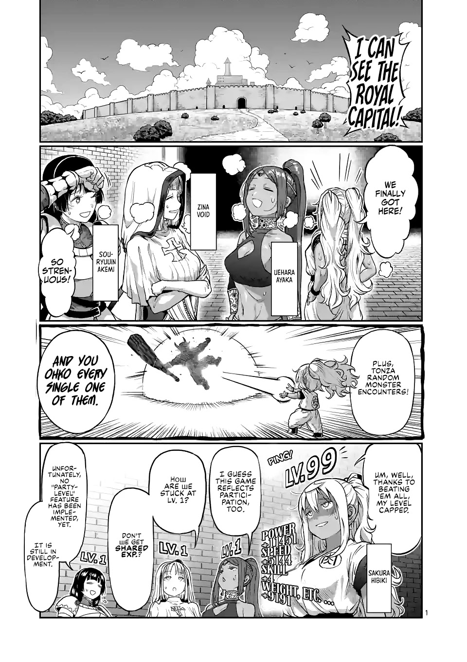 Danberu nan kiro moteru? chapter 141 page 2