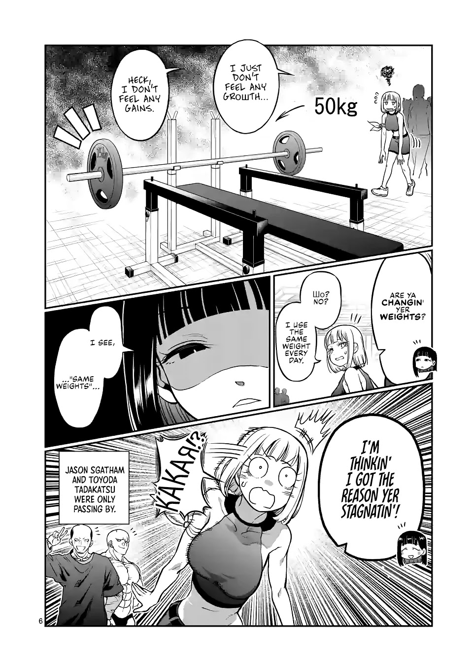 Danberu nan kiro moteru? chapter 147 page 7