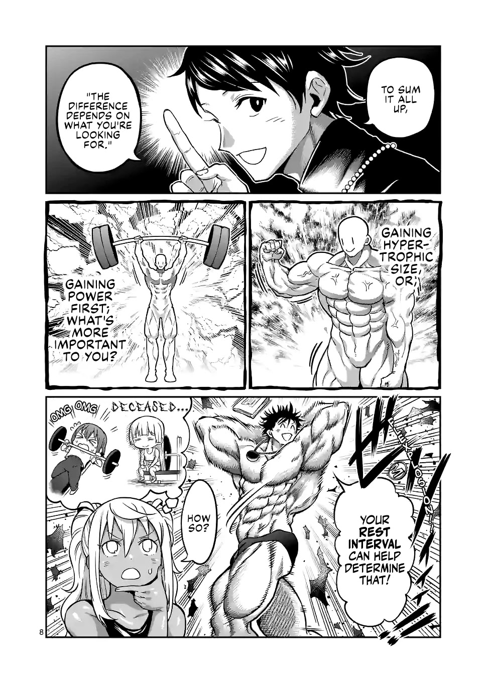 Danberu nan kiro moteru? chapter 154 page 9