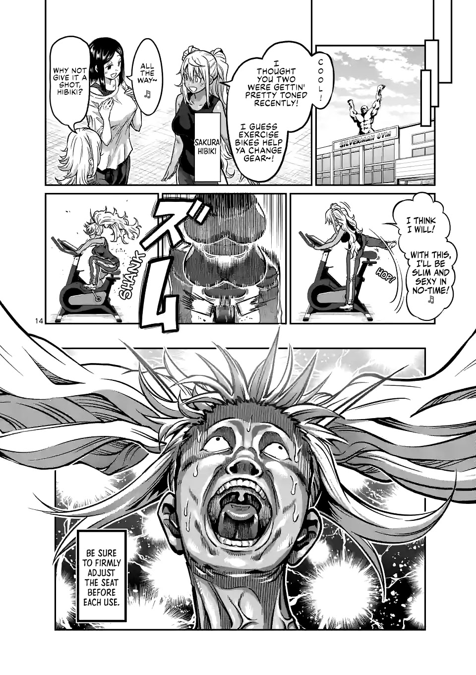 Danberu nan kiro moteru? chapter 155 page 15