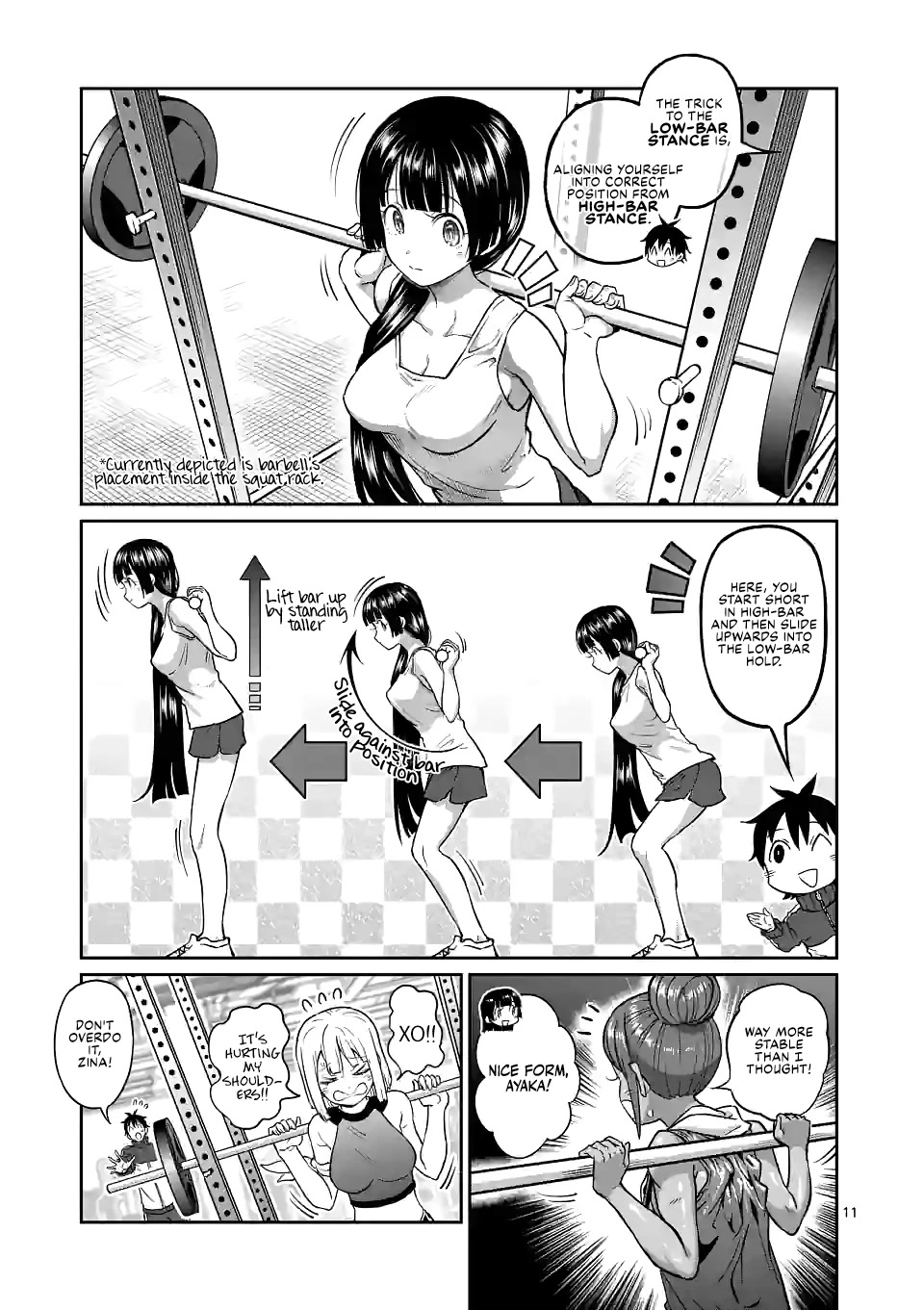 Danberu nan kiro moteru? chapter 158 page 12