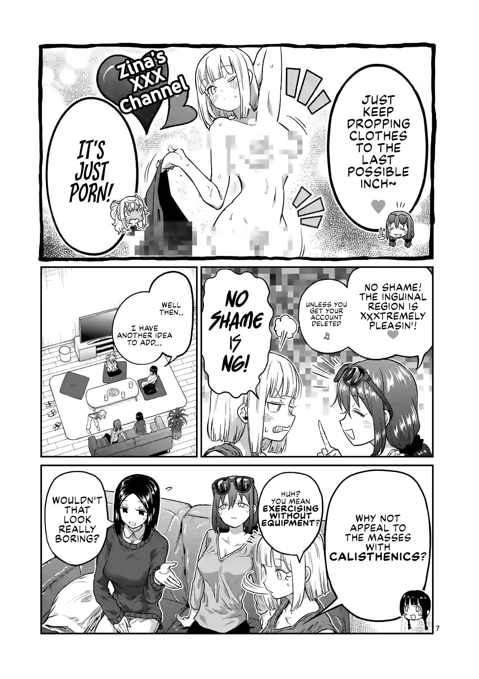 Danberu nan kiro moteru? chapter 159 page 8