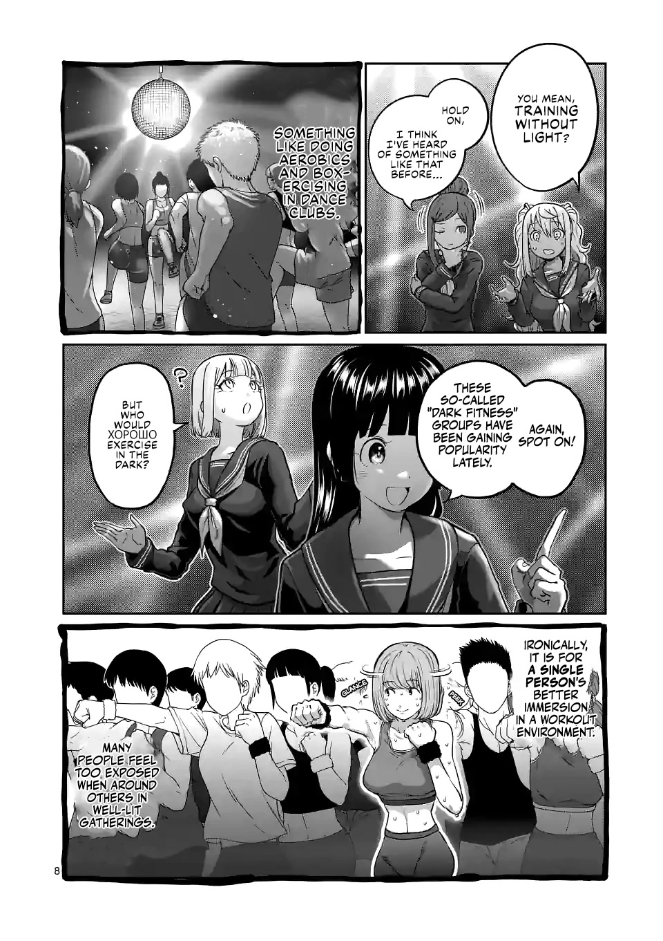 Danberu nan kiro moteru? chapter 161 page 9