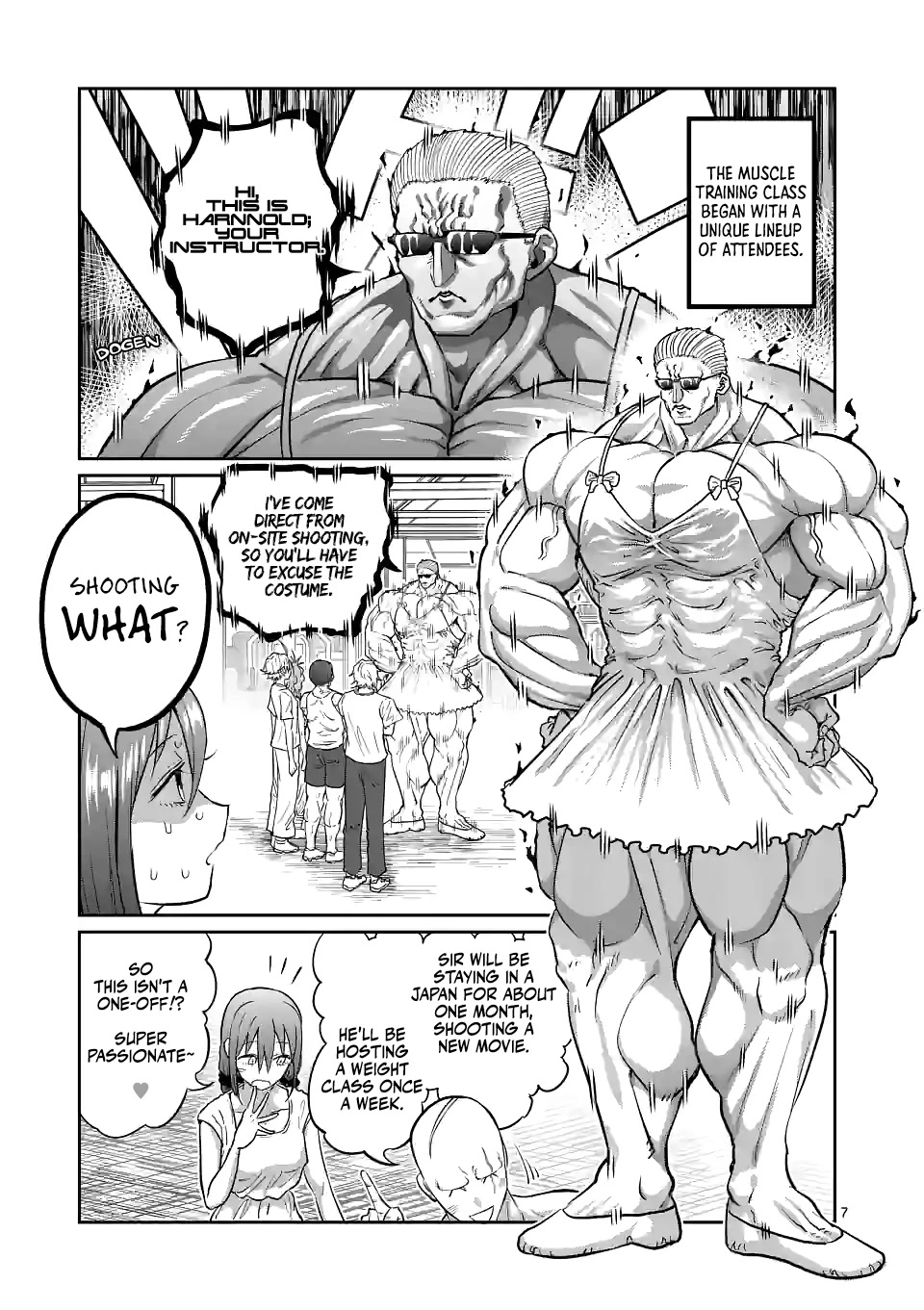 Danberu nan kiro moteru? chapter 162 page 8