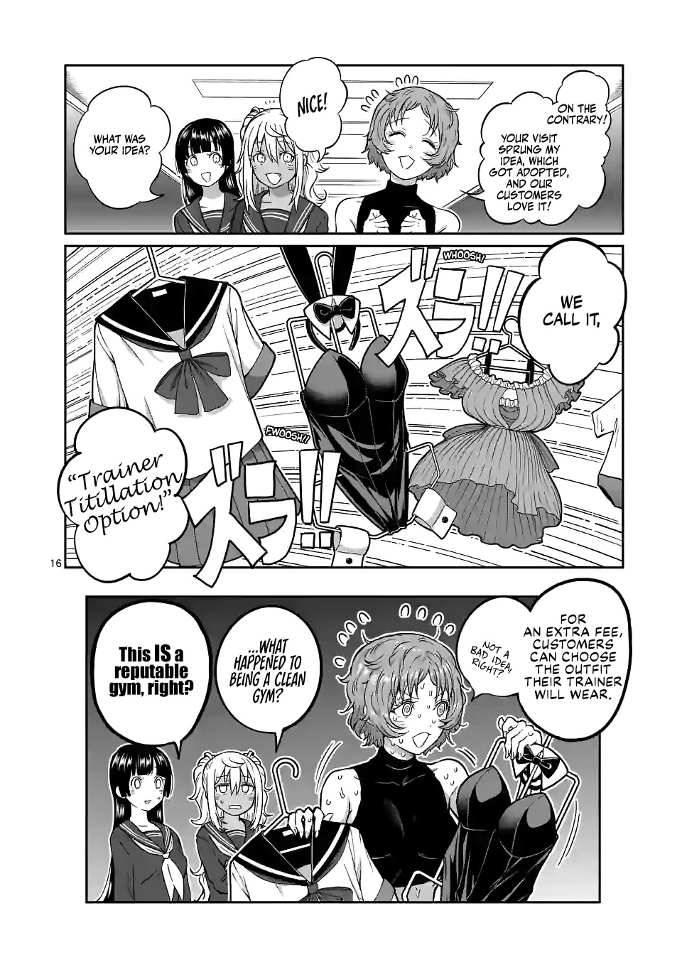 Danberu nan kiro moteru? chapter 163 page 17