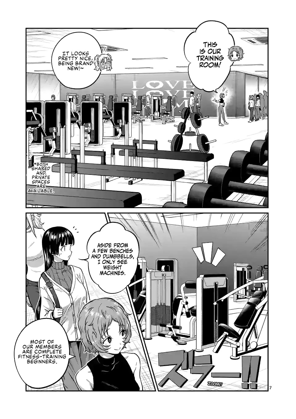 Danberu nan kiro moteru? chapter 163 page 8