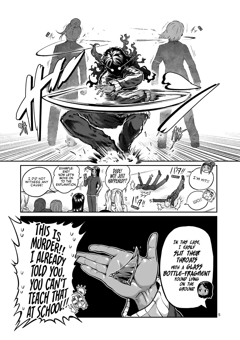 Danberu nan kiro moteru? chapter 176 page 6