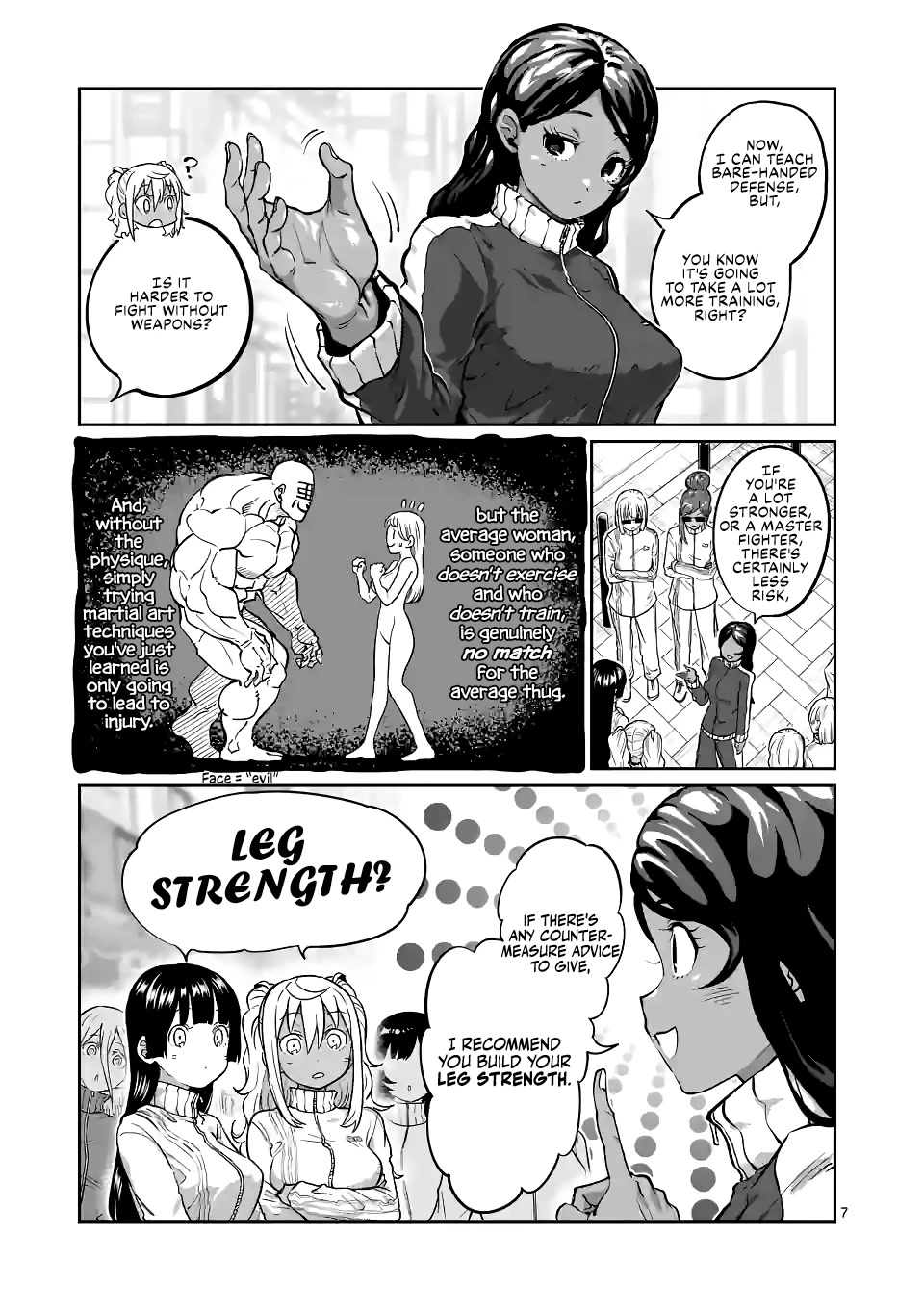 Danberu nan kiro moteru? chapter 176 page 8