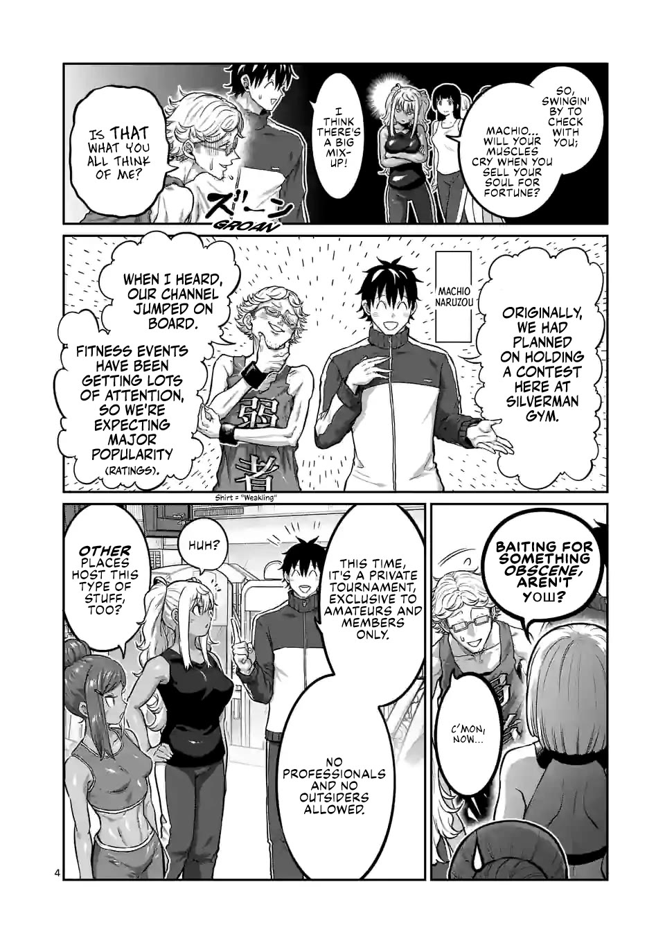 Danberu nan kiro moteru? chapter 181 page 5