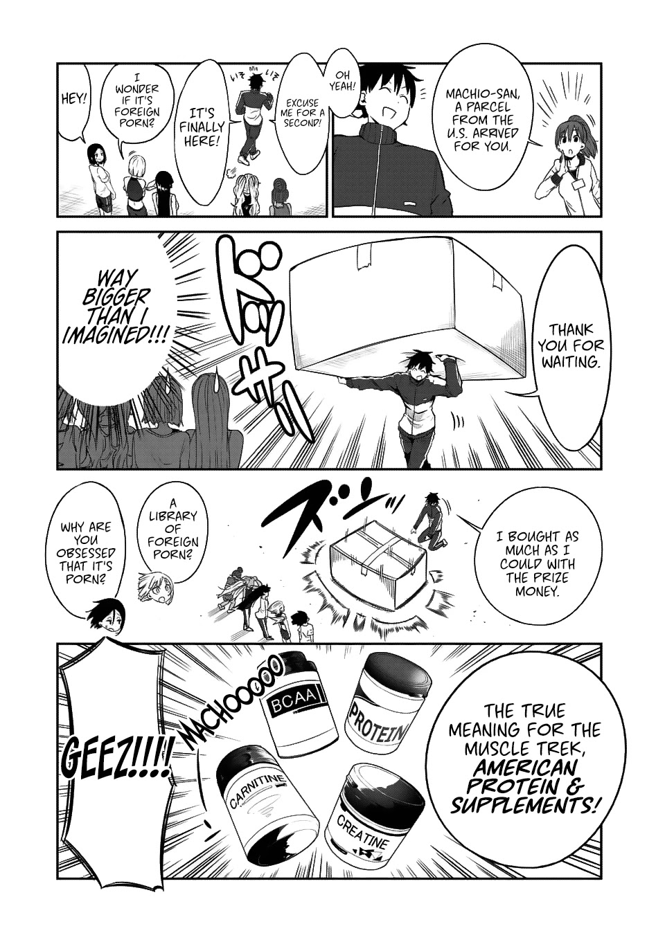 Danberu nan kiro moteru? chapter 37 page 6