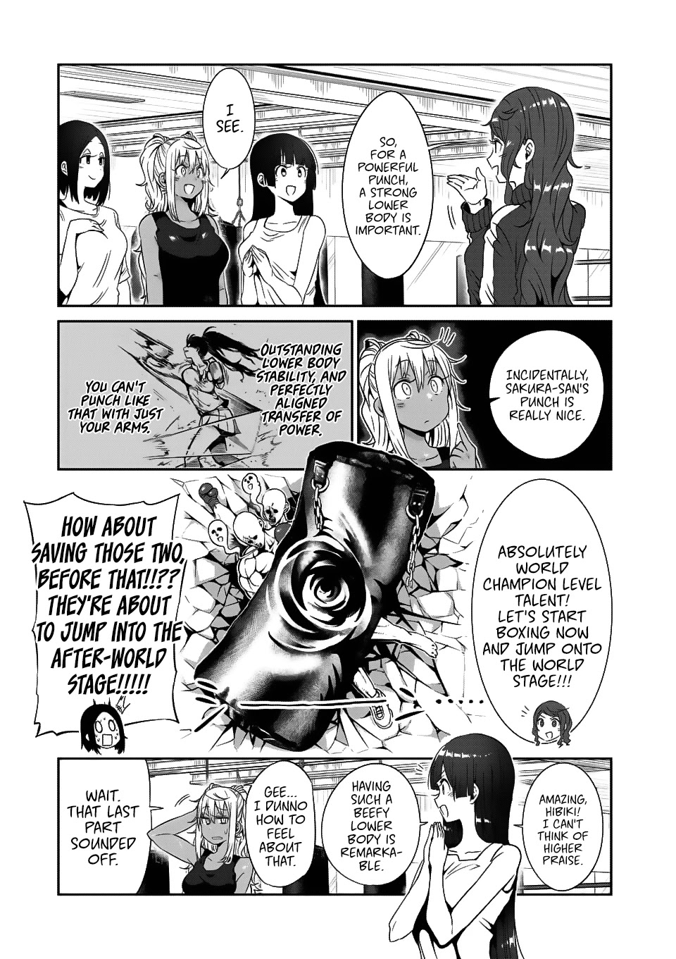 Danberu nan kiro moteru? chapter 38 page 12