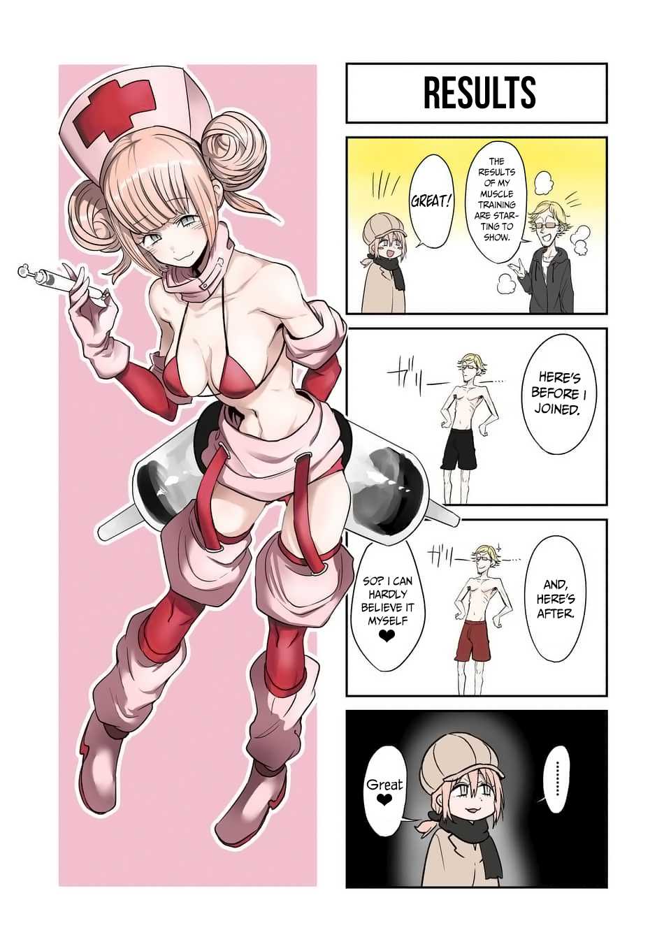 Danberu nan kiro moteru? chapter 45 page 17