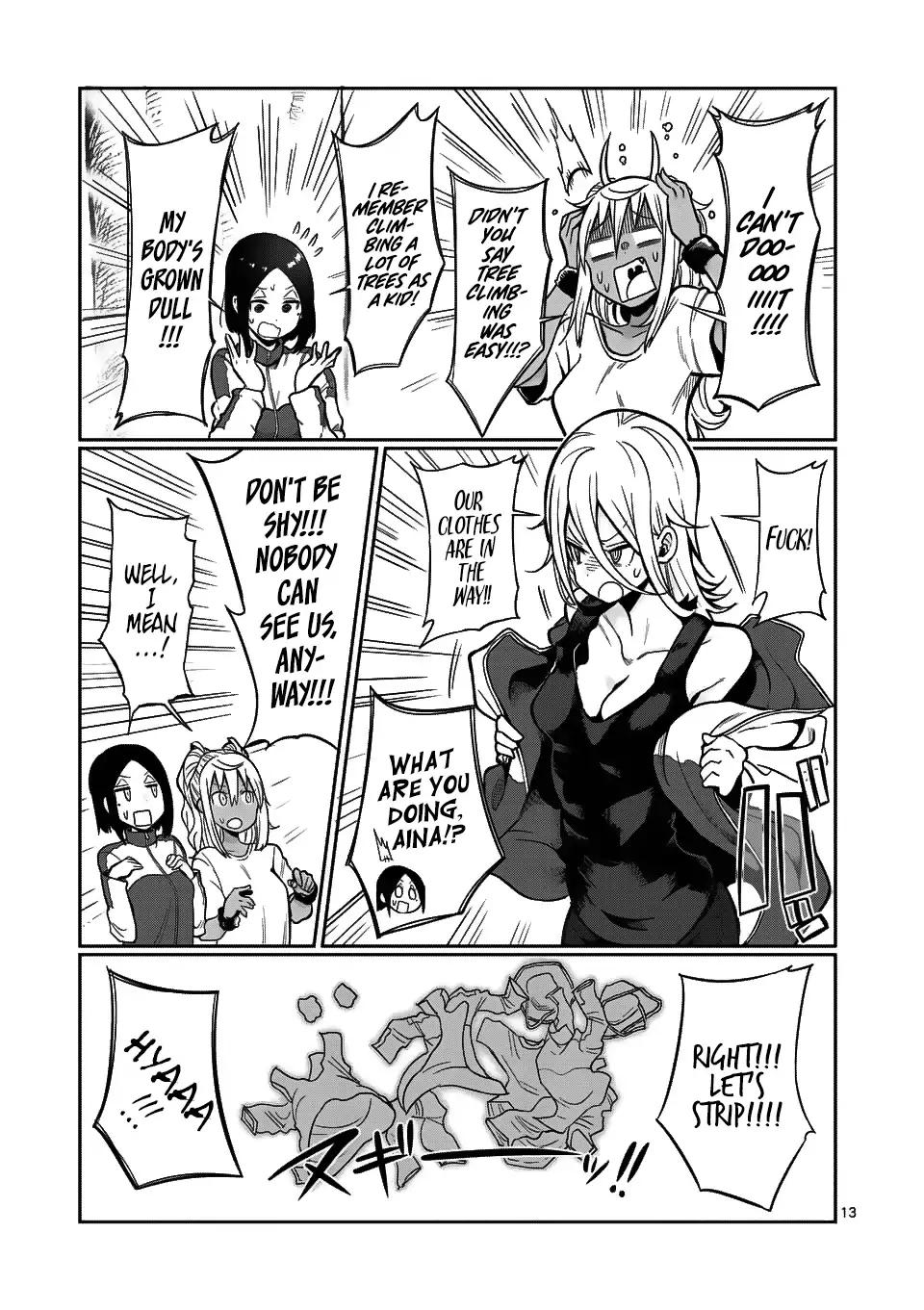 Danberu nan kiro moteru? chapter 49 page 14