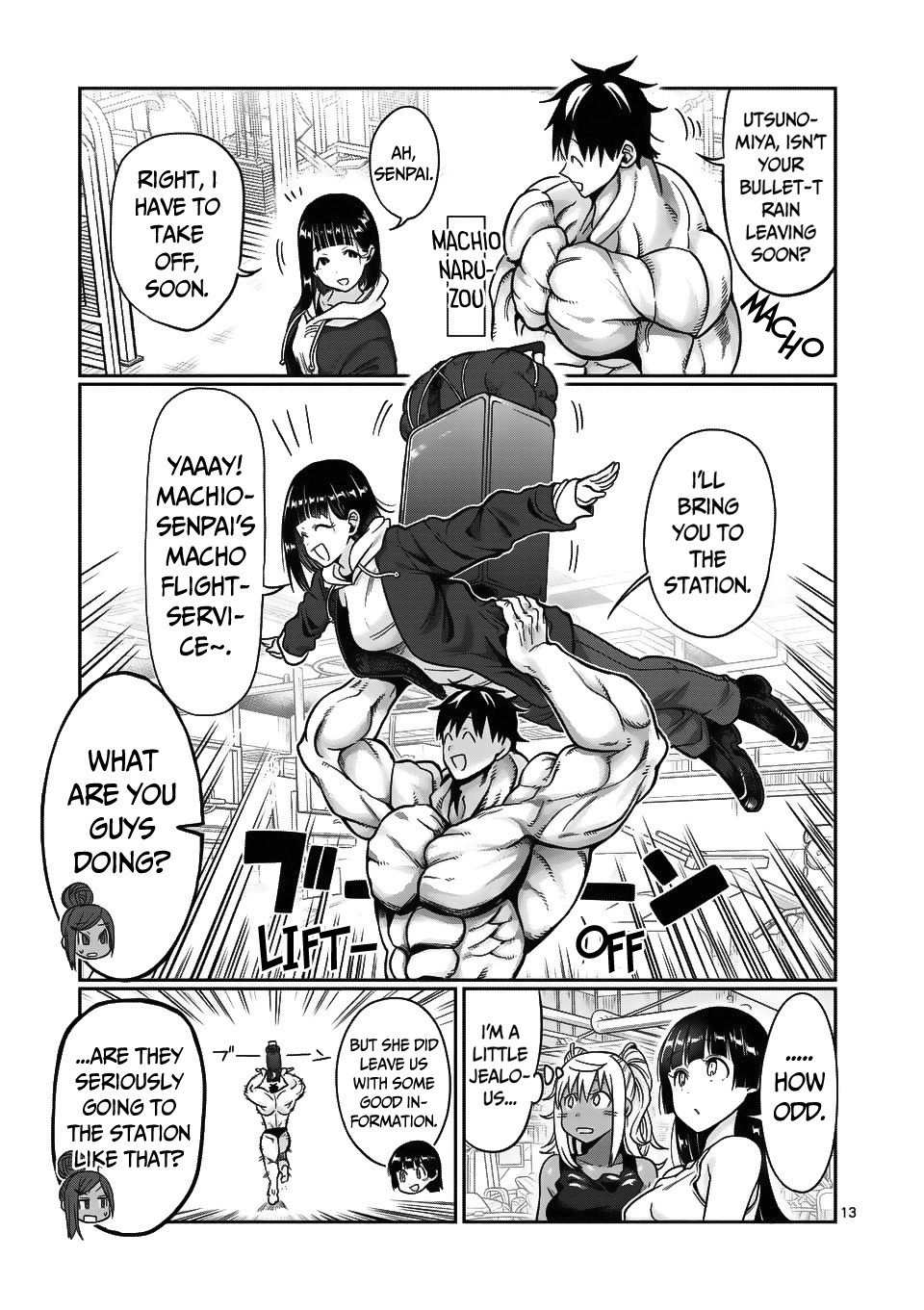 Danberu nan kiro moteru? chapter 63 page 14