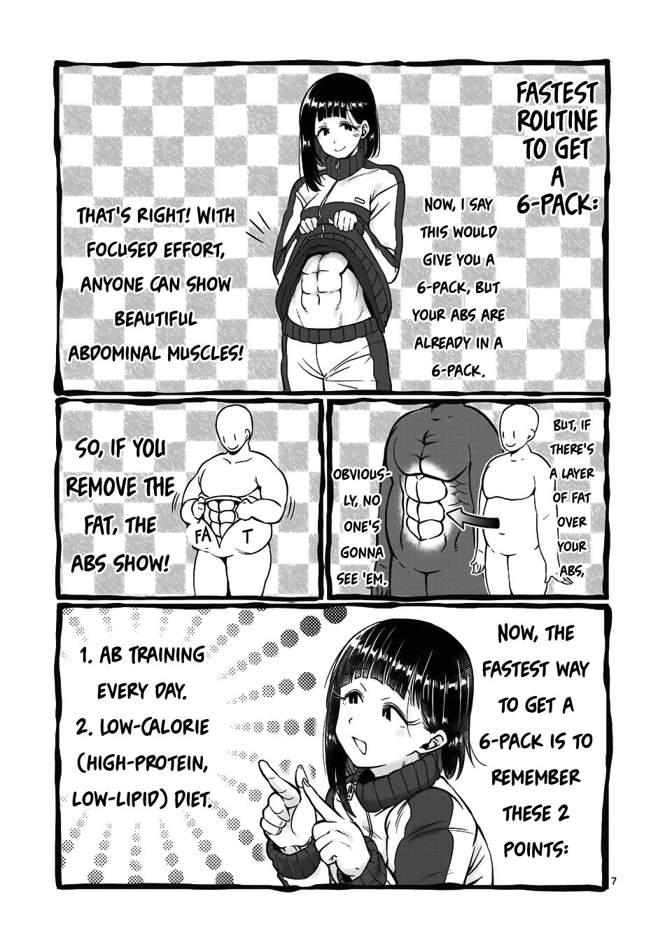 Danberu nan kiro moteru? chapter 63 page 8