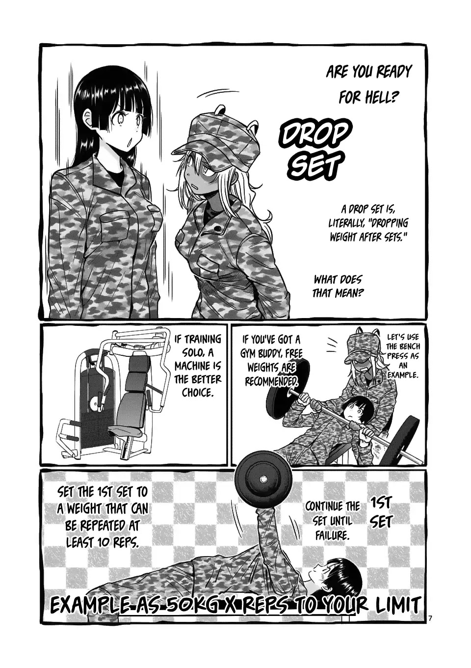 Danberu nan kiro moteru? chapter 67 page 8