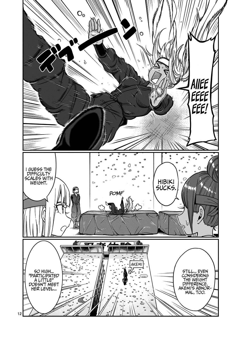 Danberu nan kiro moteru? chapter 71 page 13