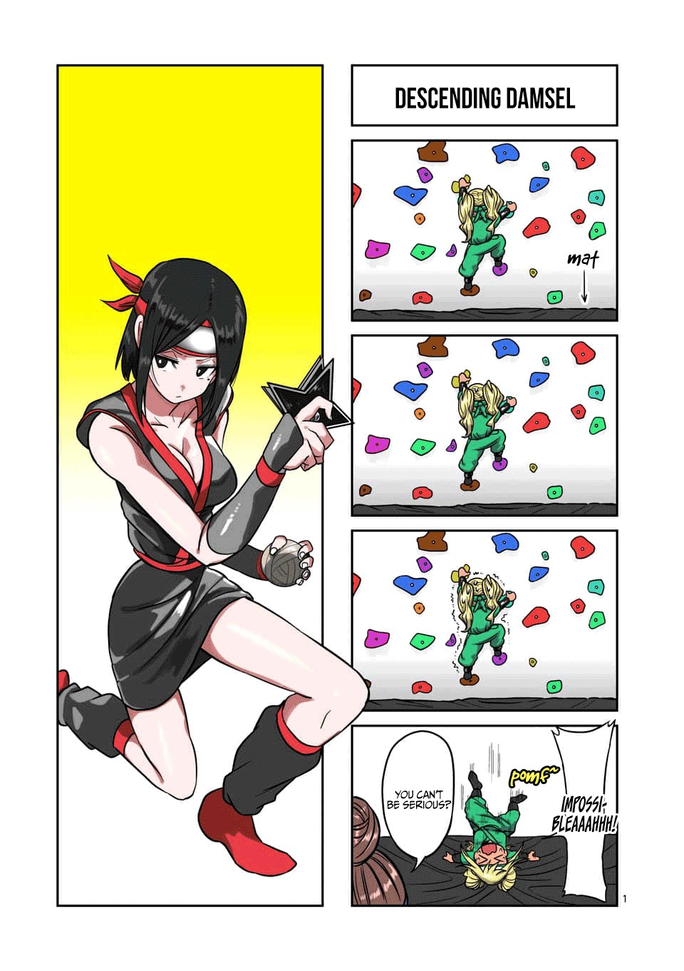 Danberu nan kiro moteru? chapter 71 page 24