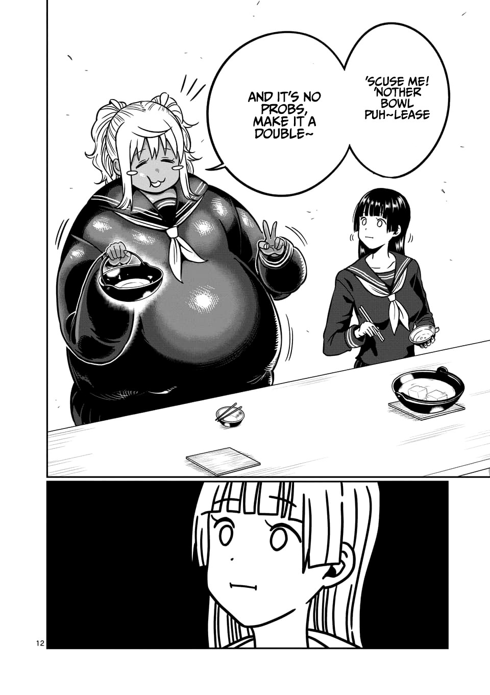 Danberu nan kiro moteru? chapter 74 page 13