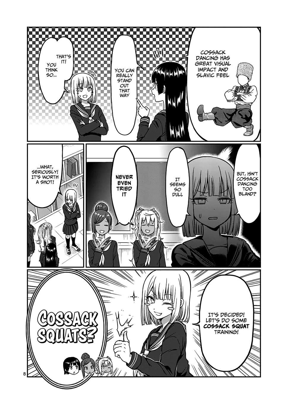 Danberu nan kiro moteru? chapter 86 page 9