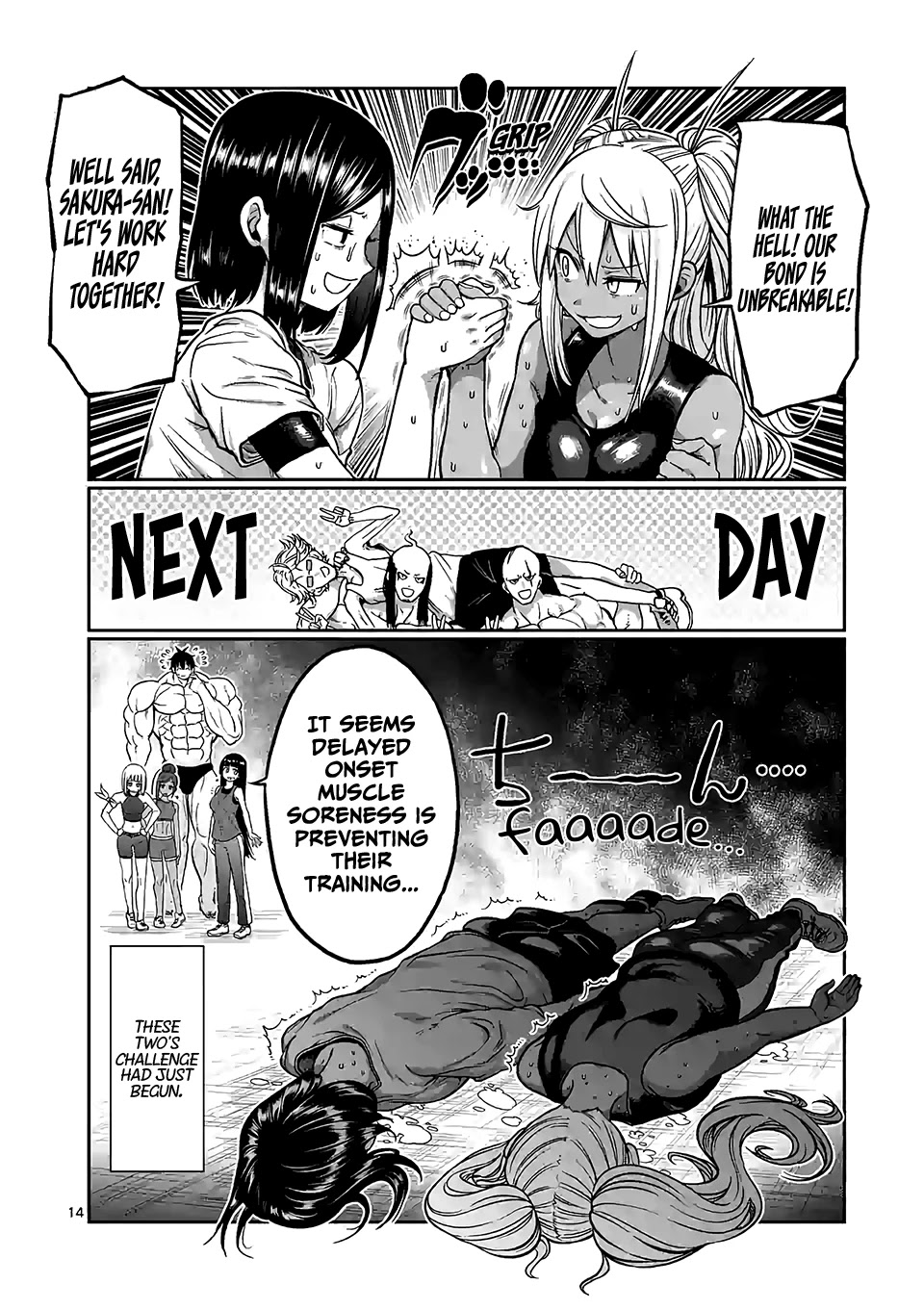 Danberu nan kiro moteru? chapter 87 page 15