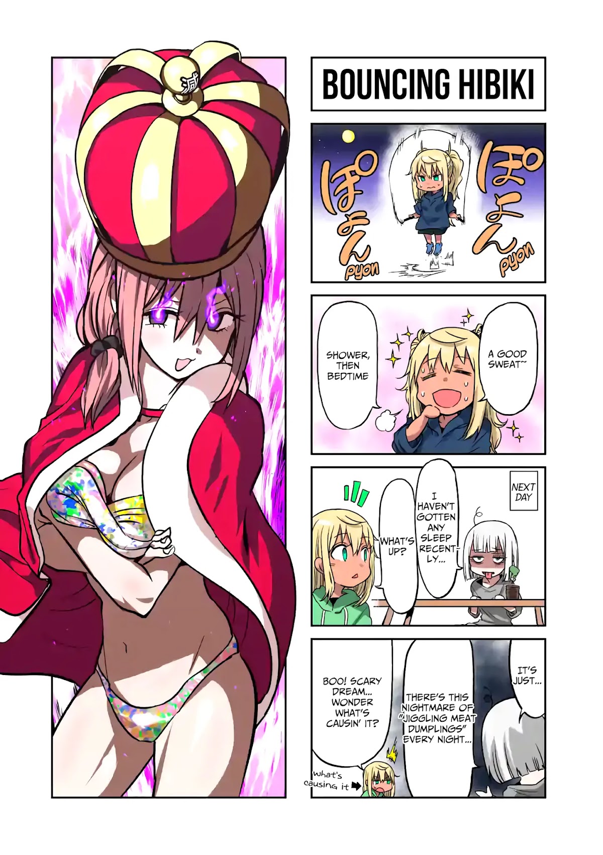 Danberu nan kiro moteru? chapter 89 page 17