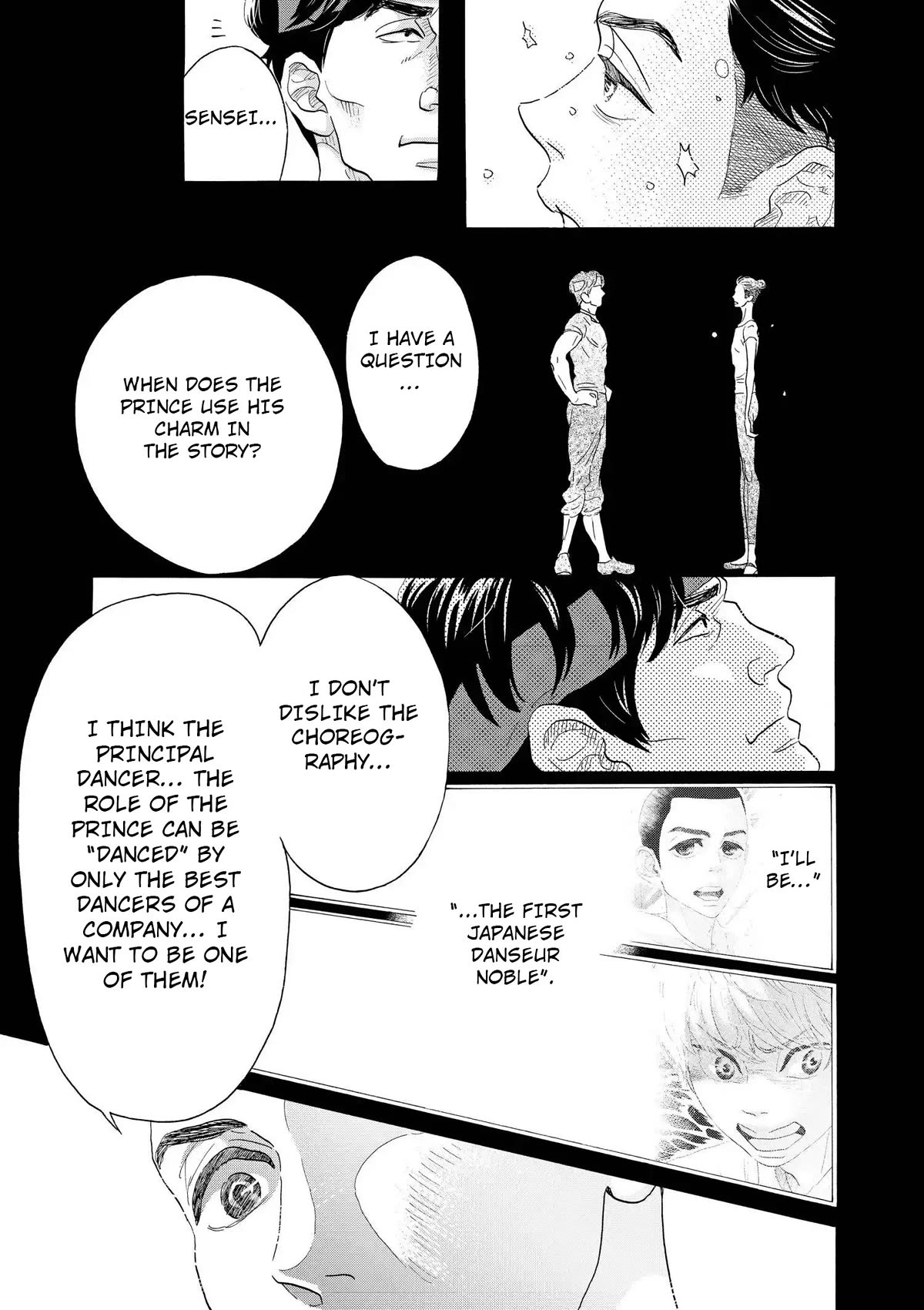 Dance Dance Danseur chapter 105 page 21