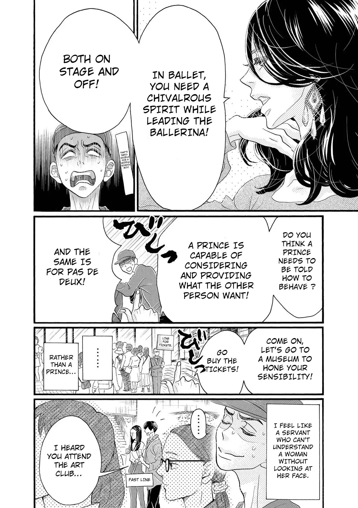 Dance Dance Danseur chapter 105 page 6