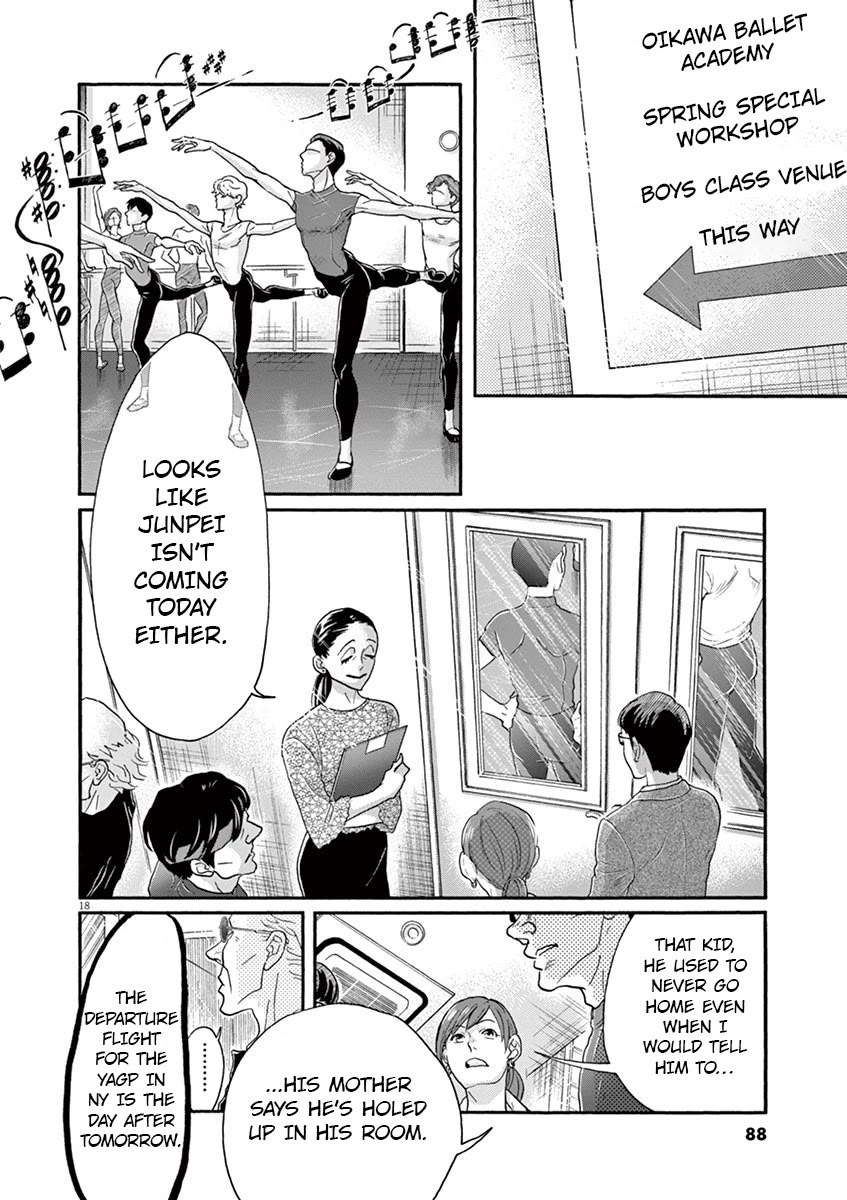 Dance Dance Danseur chapter 131 page 18