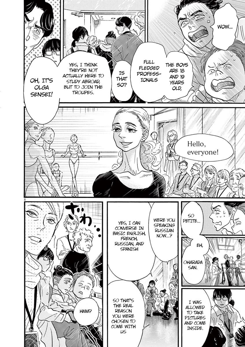 Dance Dance Danseur chapter 138 page 8