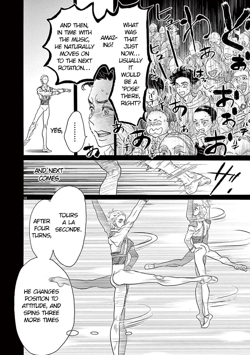 Dance Dance Danseur chapter 145 page 18
