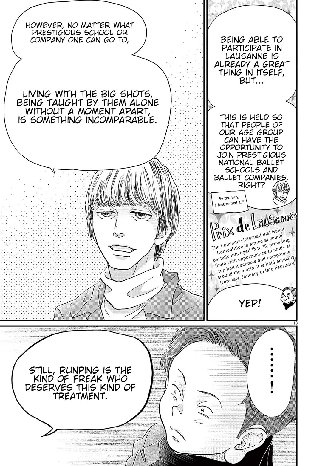 Dance Dance Danseur chapter 179 page 12