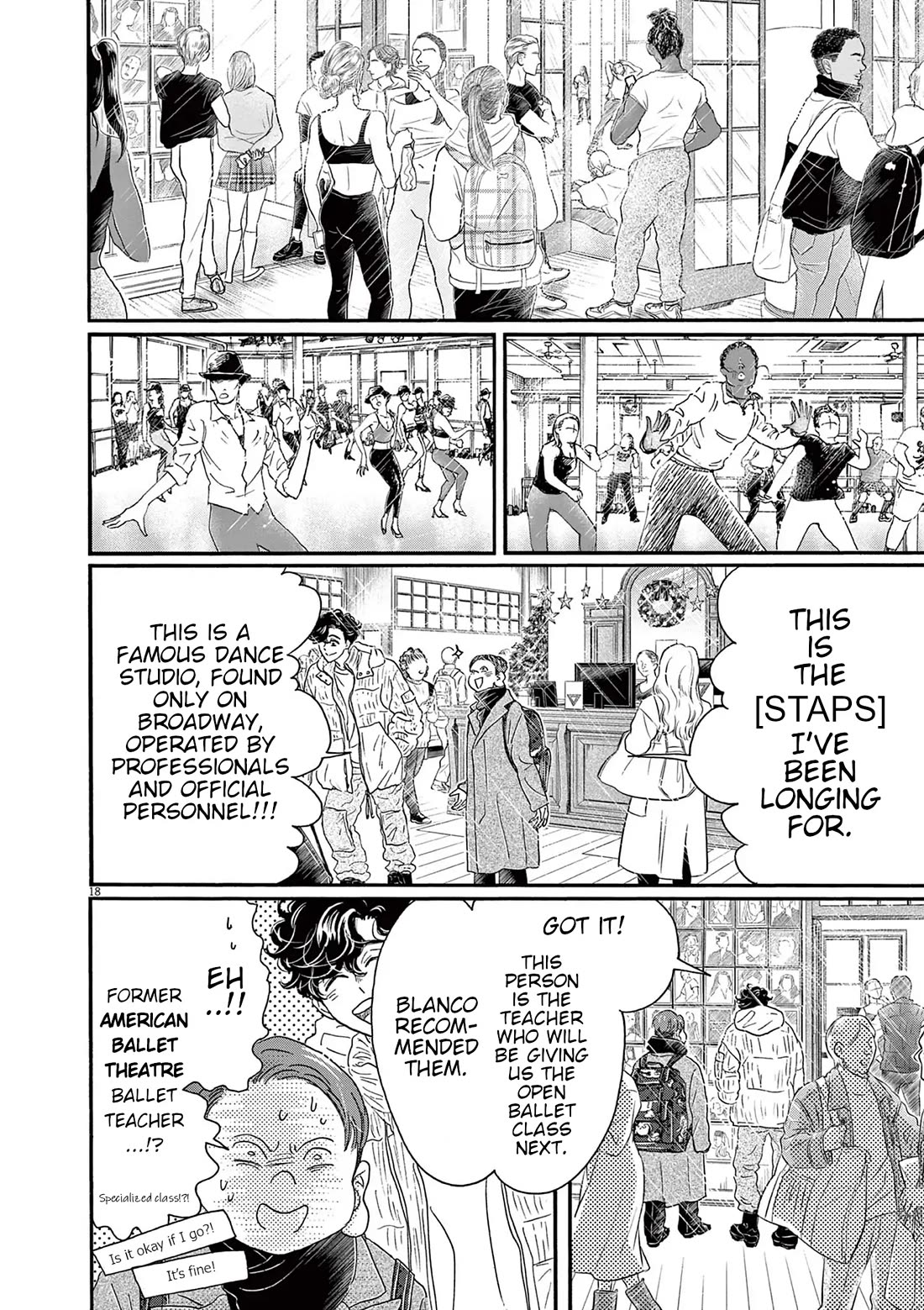 Dance Dance Danseur chapter 179 page 17