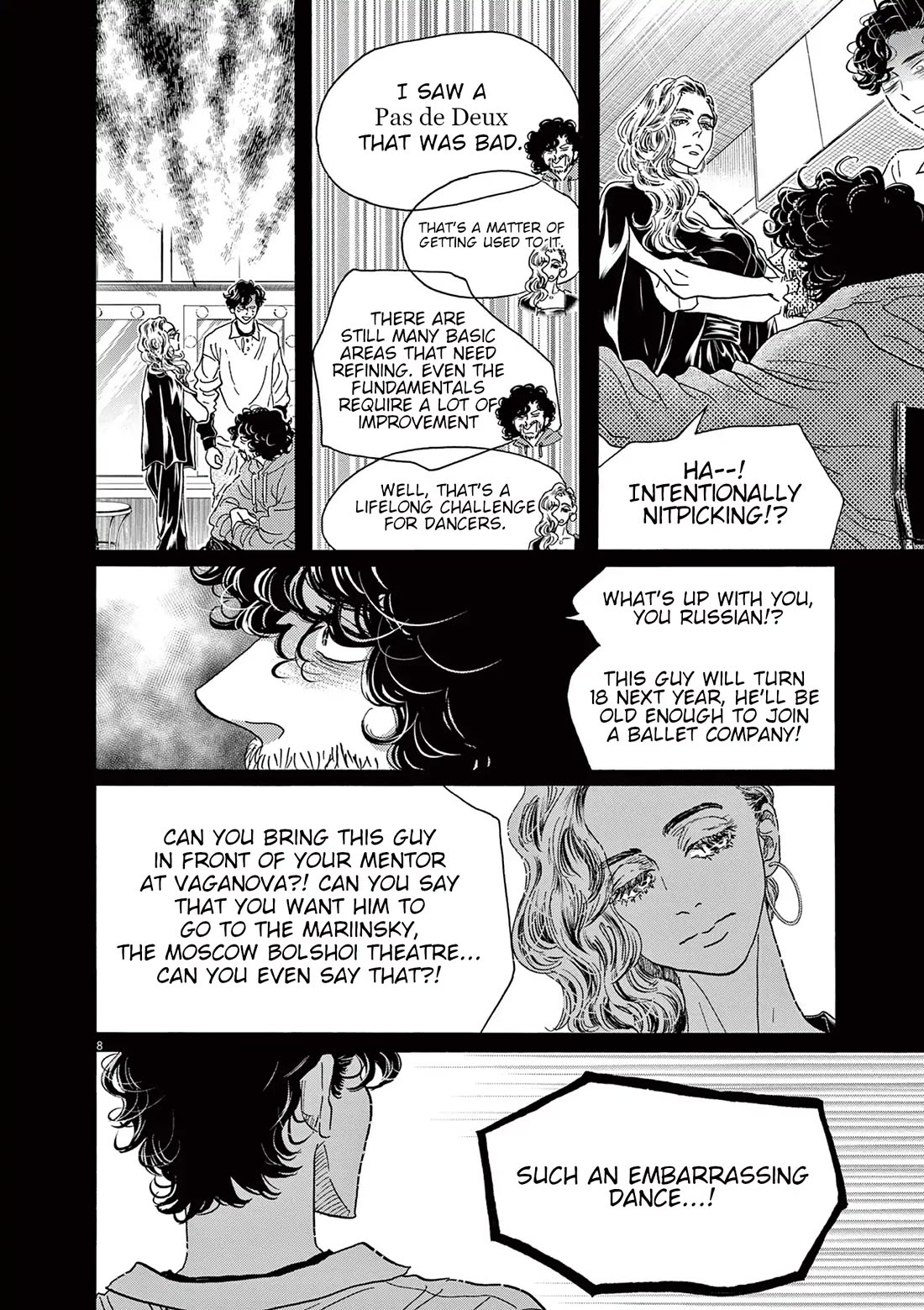 Dance Dance Danseur chapter 179 page 7