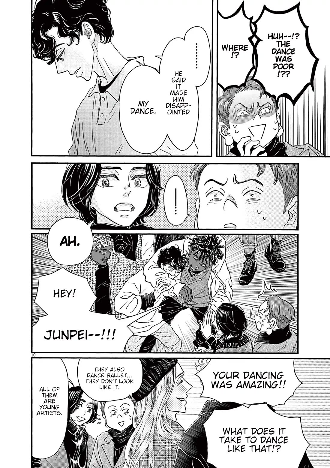 Dance Dance Danseur chapter 179 page 9