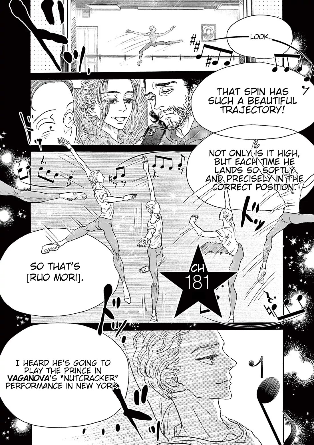 Dance Dance Danseur chapter 181 page 1