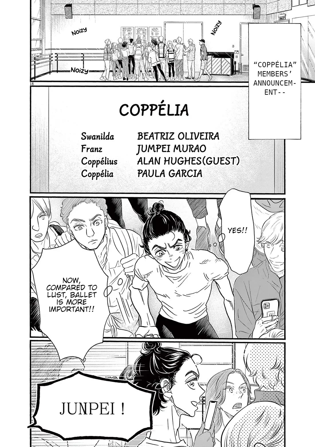 Dance Dance Danseur chapter 181 page 18