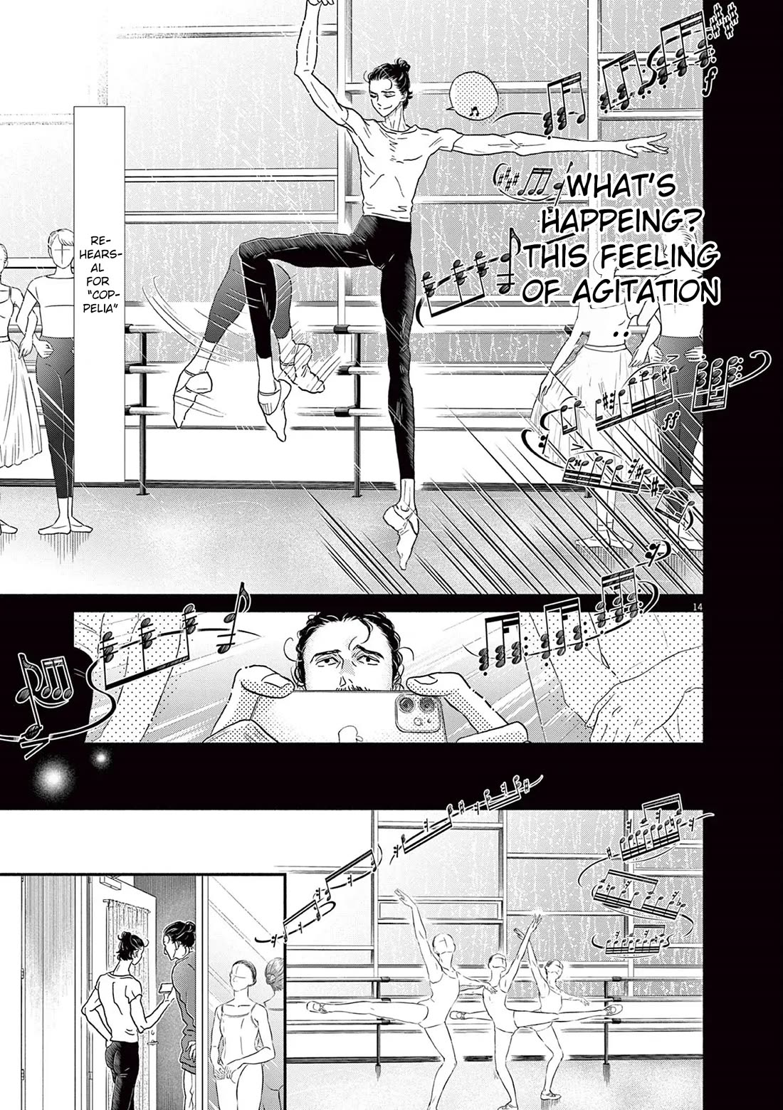 Dance Dance Danseur chapter 186 page 14